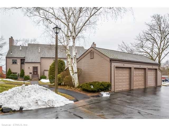 Exterior Front. Garage is only a few steps away fr