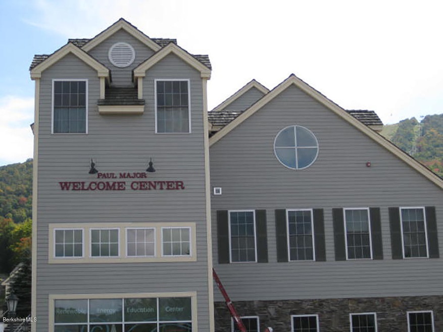 Welceome Center condo is upstairs