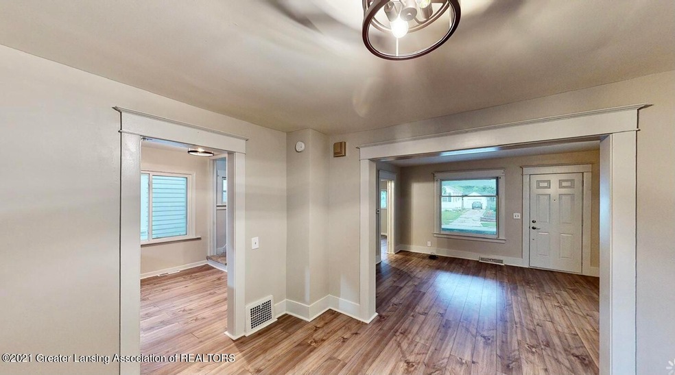 dining and living room