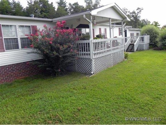 Front covered and open decks