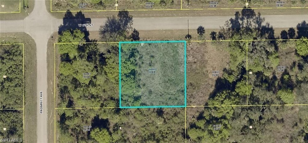 Aerial overview of property's location