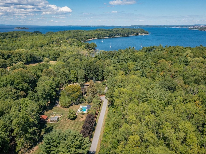 5.8 Acres with Private Beach