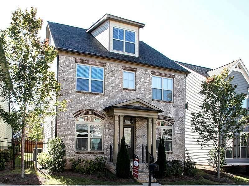 Exterior Front. A tree lined street with tradition
