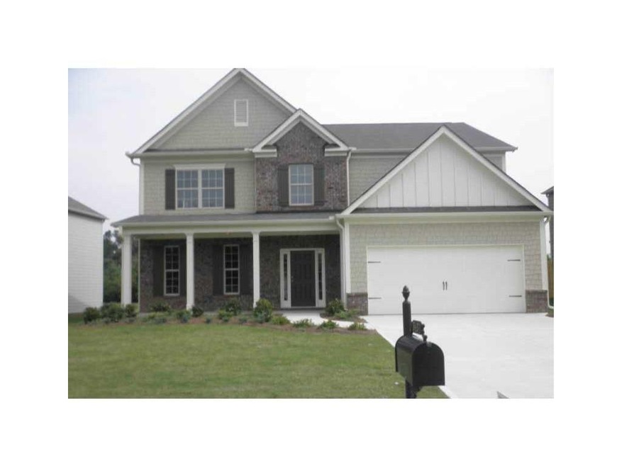 Exterior Front. The Brookwood  **Not actual home, 