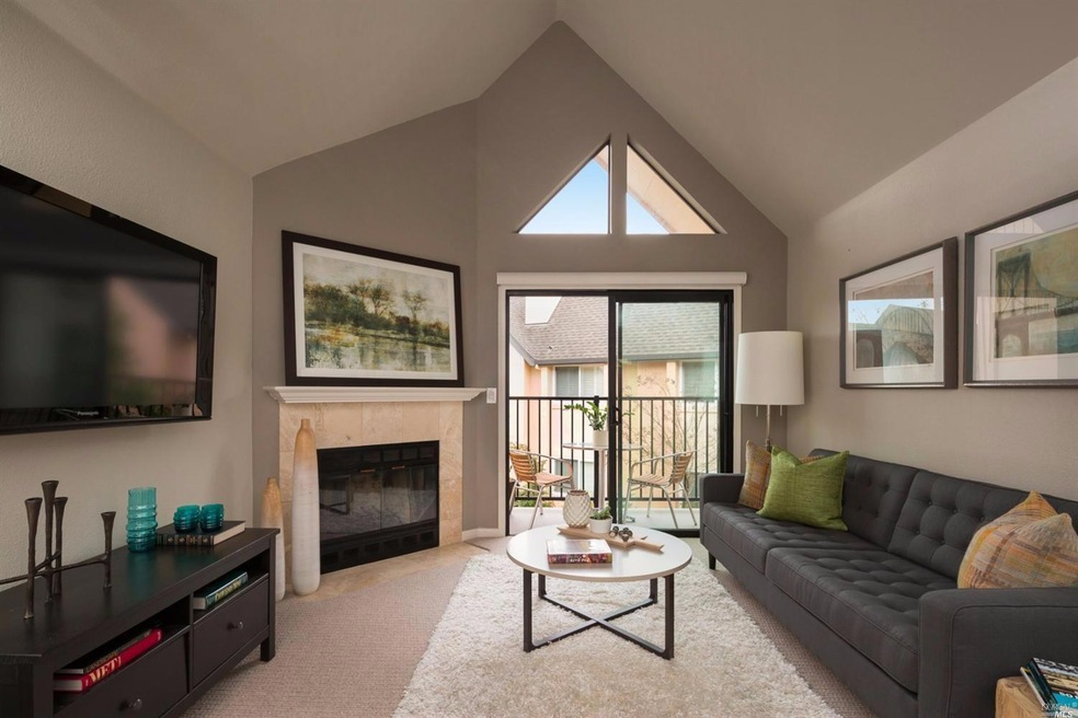 214B Foss Creek Circle - living room with cathedra