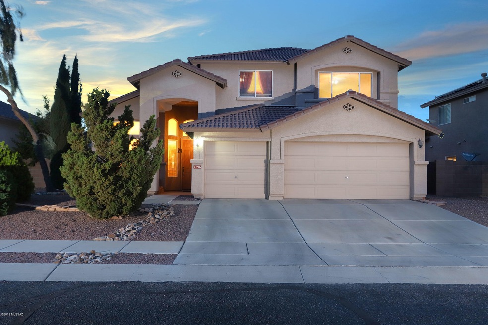 Home with 3 Car Garage