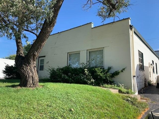 front view of building