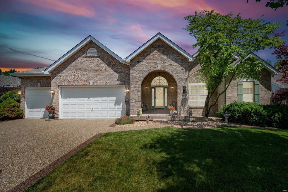 Sparkling new driveway and welcoming porch