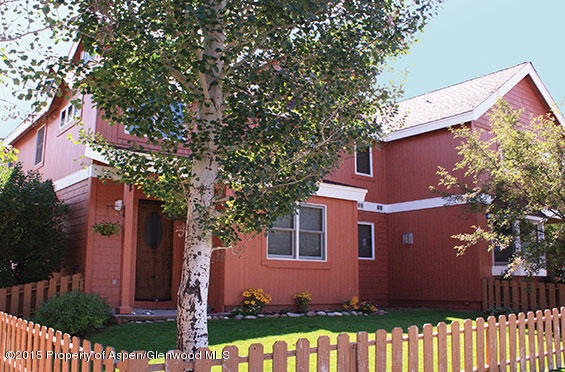 Entrance and large fenced yard