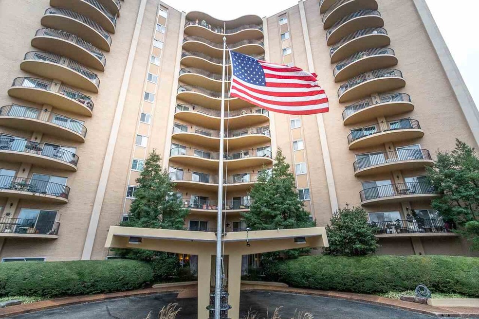 This 12-story high rise condo complex has 24 hr se