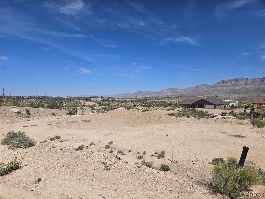 View of prepped pad