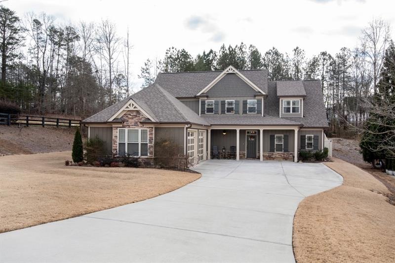 Beautiful Craftsman with shakers and stone
