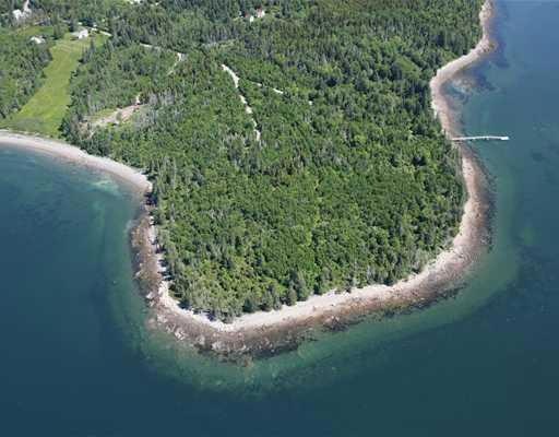 Aerial View. Nutter Point with Deep...