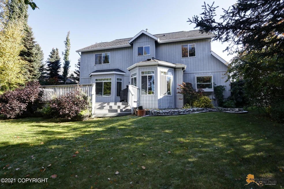Back View of Home