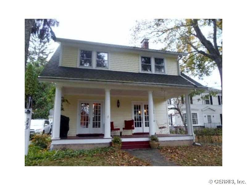 Exterior Front. Welcome to 249 Canandaigua St in t