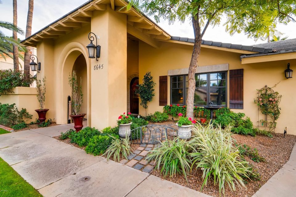 Front Elevation with Garden