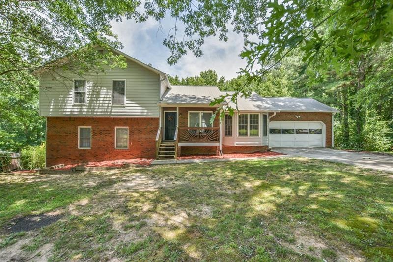 Curb view of home