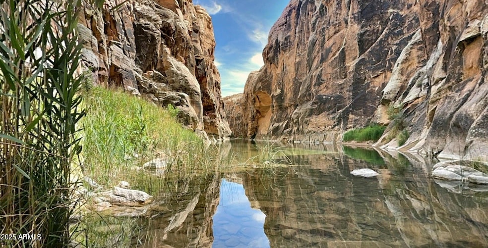 Chevelon Creek on property