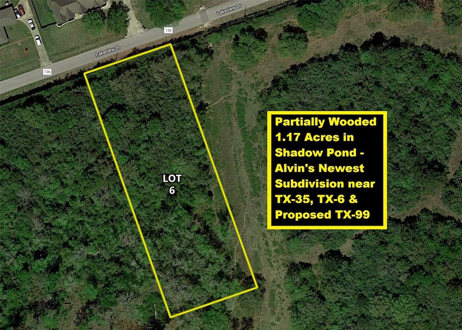 33 Lakeview Drive Lot 6, Alvin, TX 77511 - photo 1