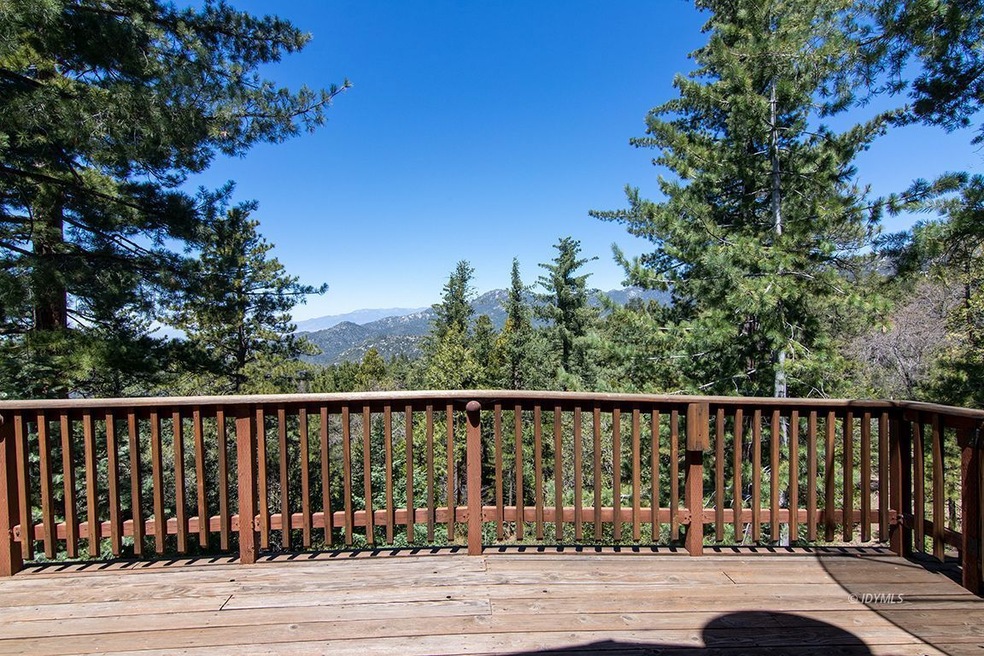 view from the expansive deck