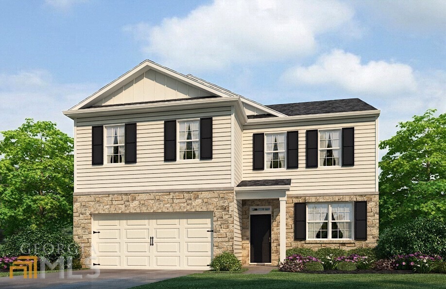 colro rendering. not actual home.