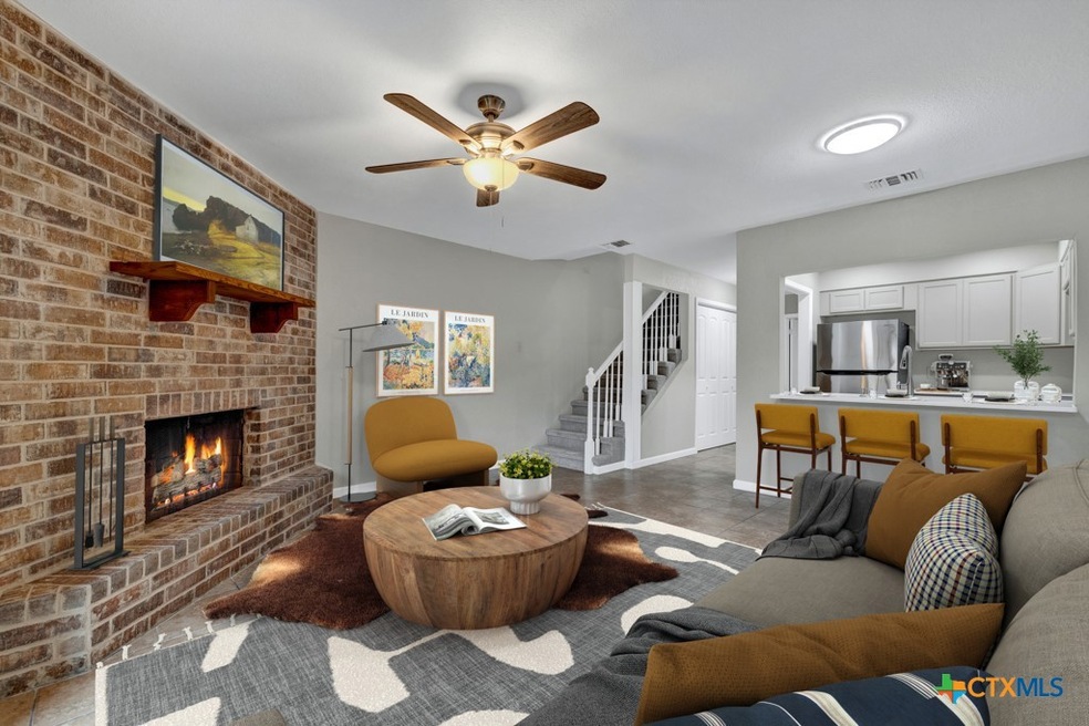 Staged Living area