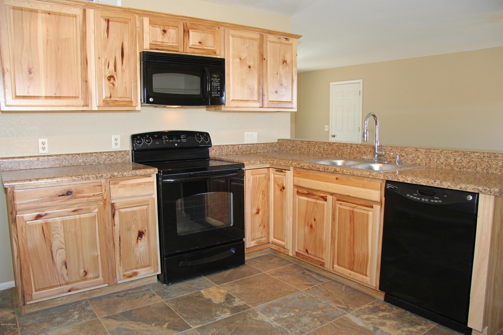 Brand New Kitchen w/Rich Wood Cabinets