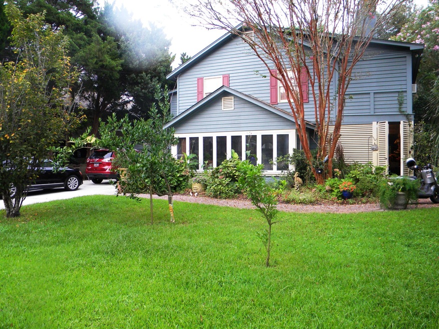 Front of the house