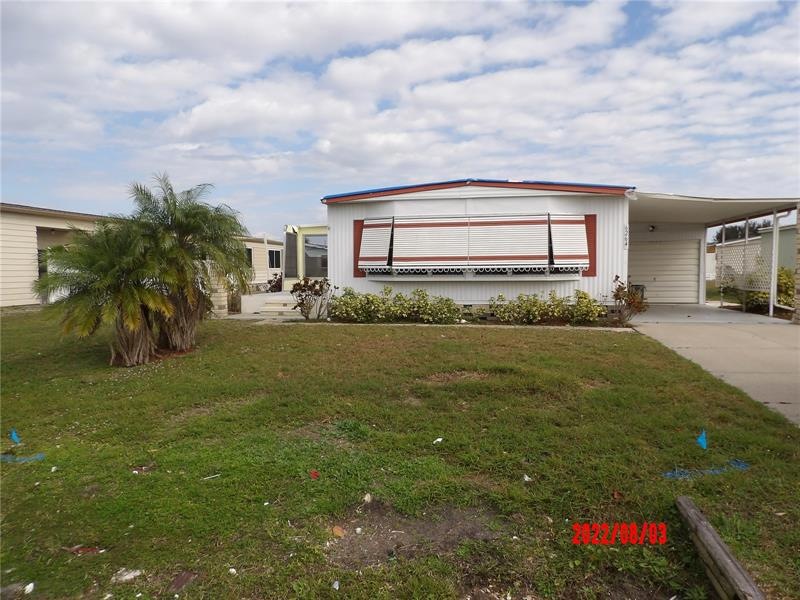Front of Home with a garage