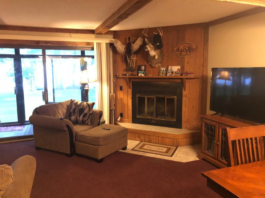 Wood Burning fireplace