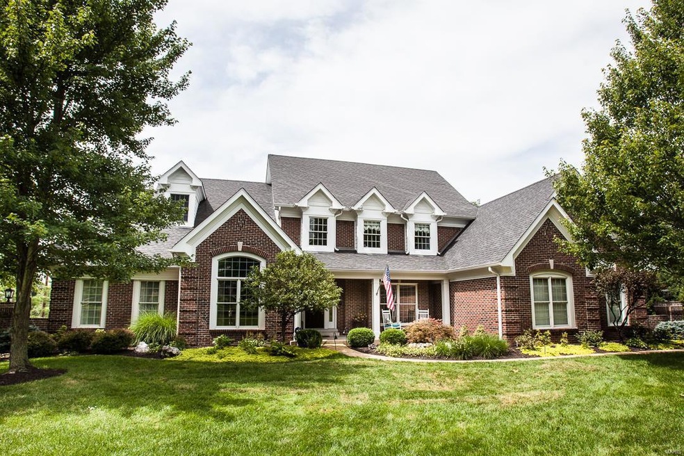 Full Brick 1.5 Story DeShetler built home in Kings