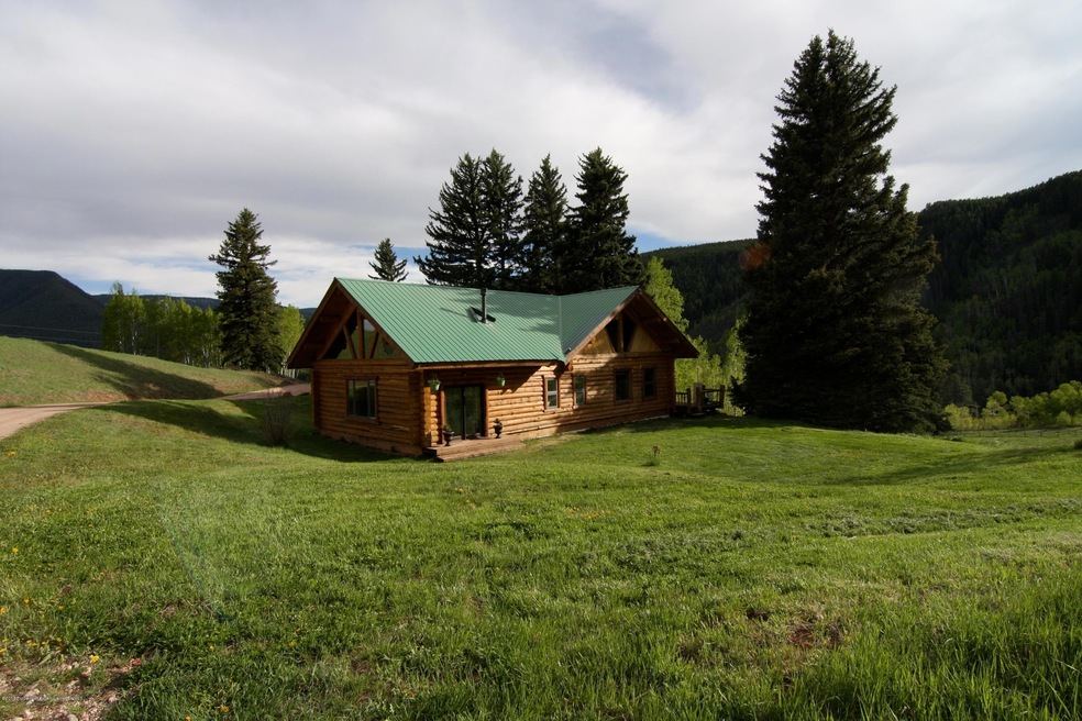 Log Home Looking South