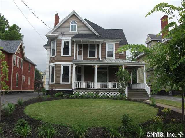 Exterior Front Beautiful Victorian home built in 1