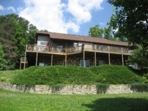 Exterior from Lake