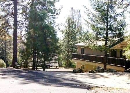Front of home from private road.