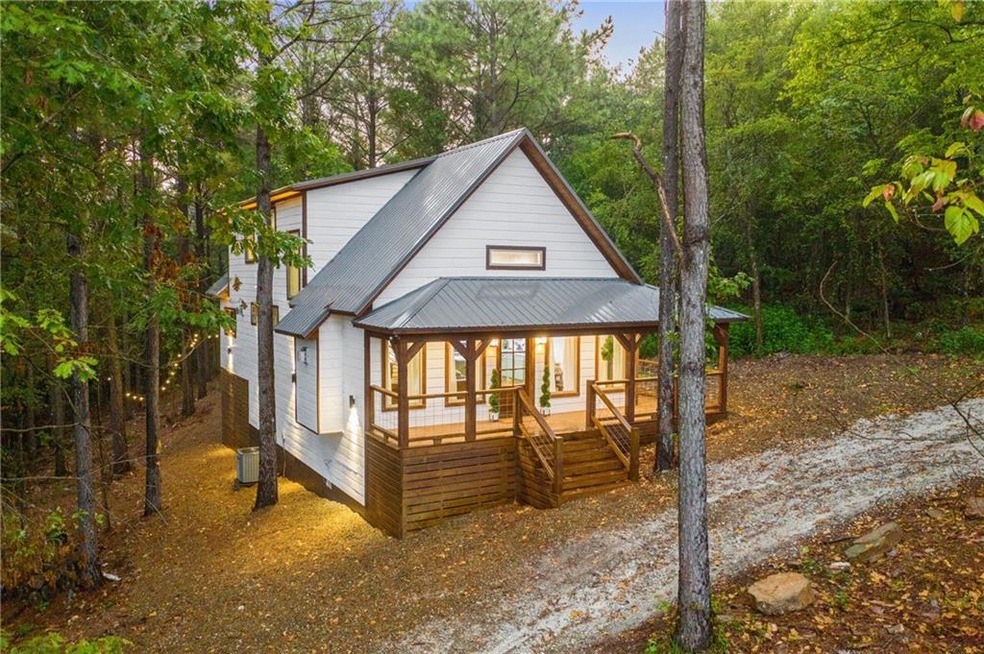 front of cabin