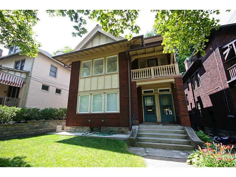Exterior Front. Large duplex located north of Forb