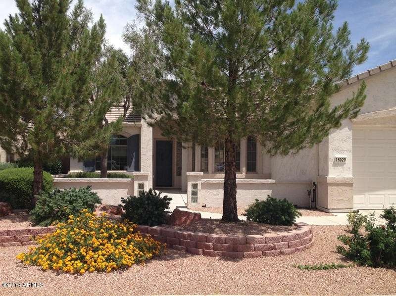 Close Up of Front of Home