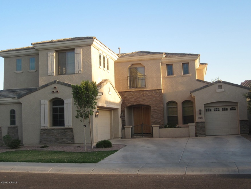 Spacious home on corner lot.
