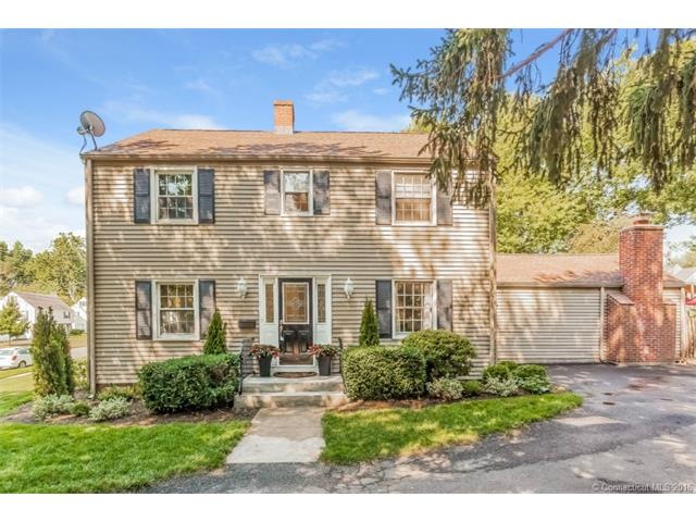 Classic West Hartford center hall Colonial home wi
