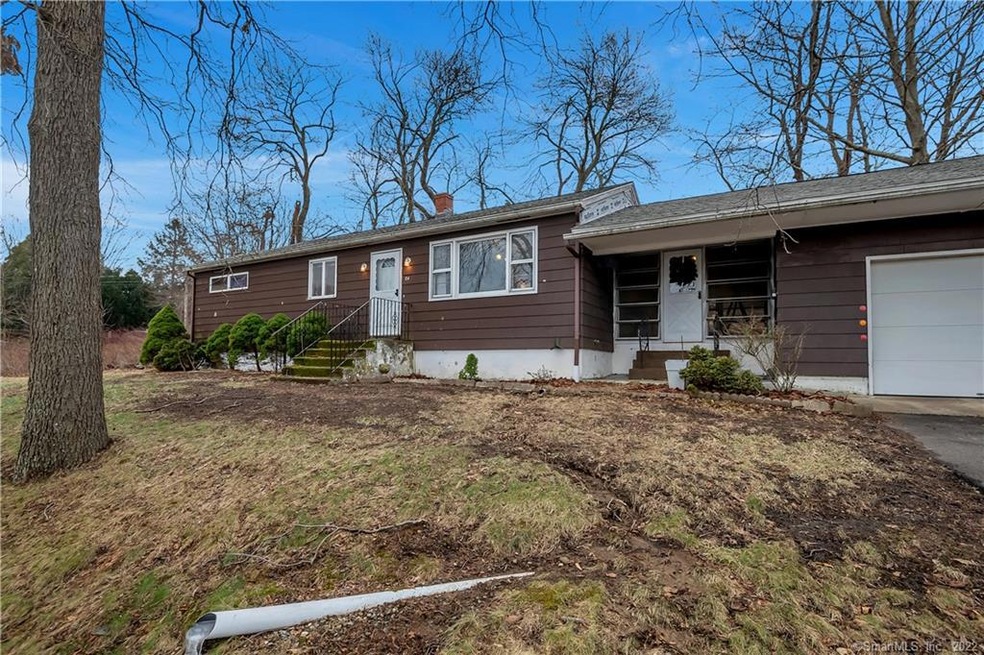 Three bedroom one floor living on .49 acre corner 