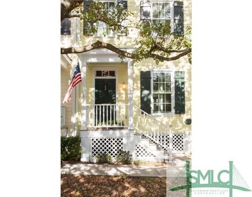 Exterior Front. Classic side hall townhouse in His