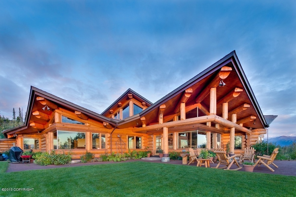Mark Ivy Designed Log Home
