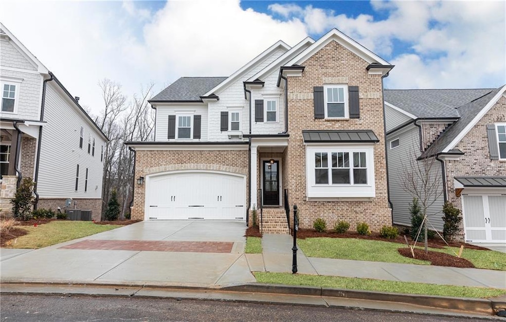 Mansfield B elevation, image of previously built home.