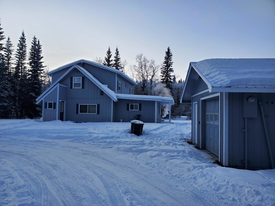 House and Garage
