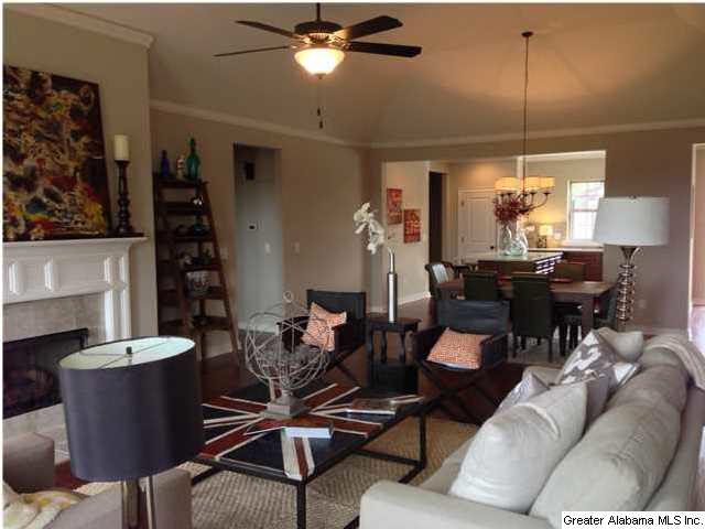 Check out the huge living room with space for ever