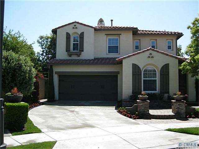 Beautiful exterior with room to park two cars