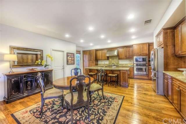 The great room!!  With hardwood floors and a kitch