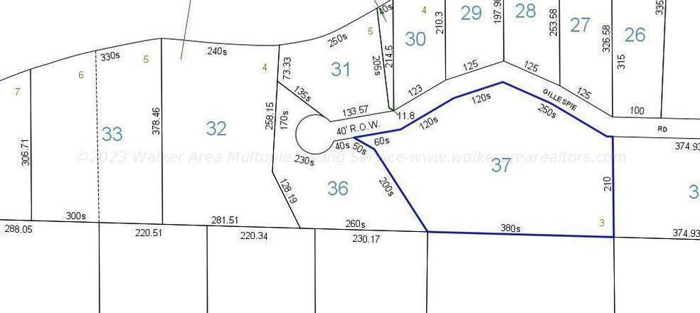 2.75 acres +/-