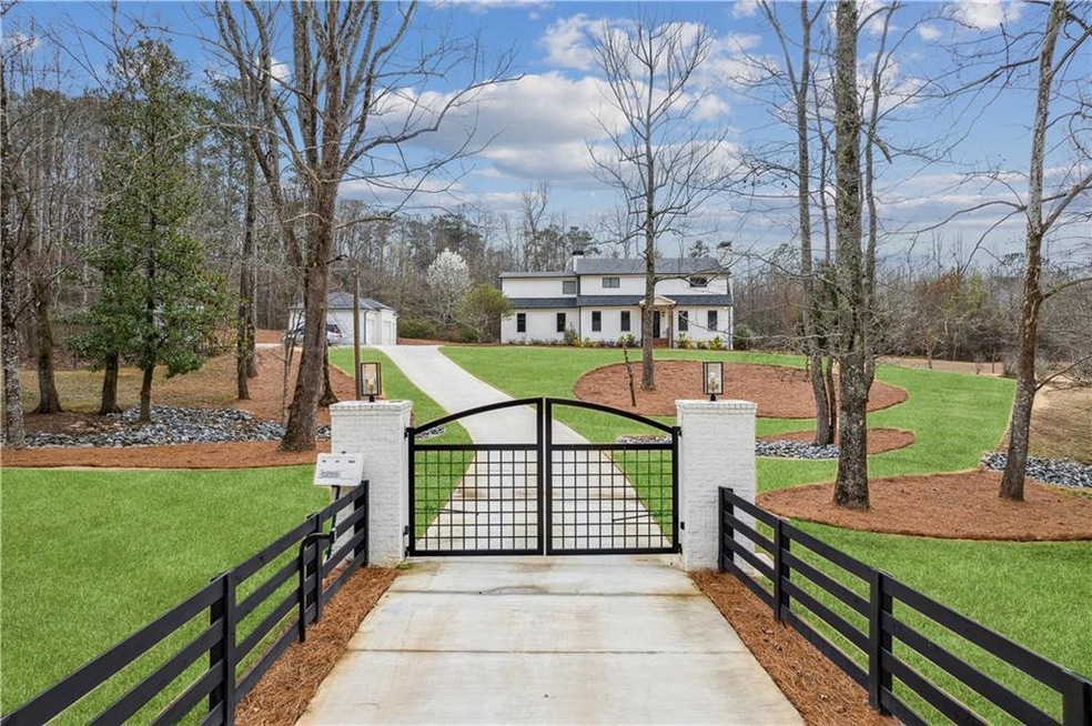 Gated entry, professional landscaping, zoysia gras